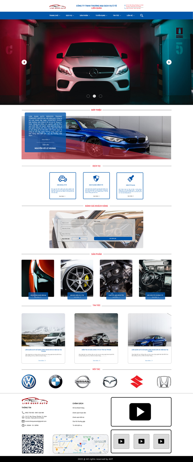 Mẫu website